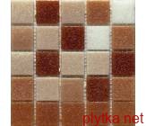 Мозаїка R-MOS B12868208283-1 321х321 коричневий 321x321x6 матова мікс